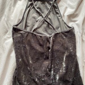 Velvet bodysuit